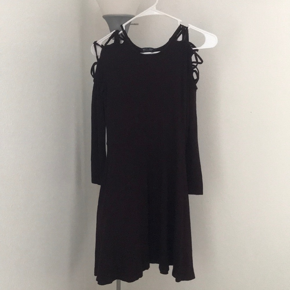 dark purple american eagle dress